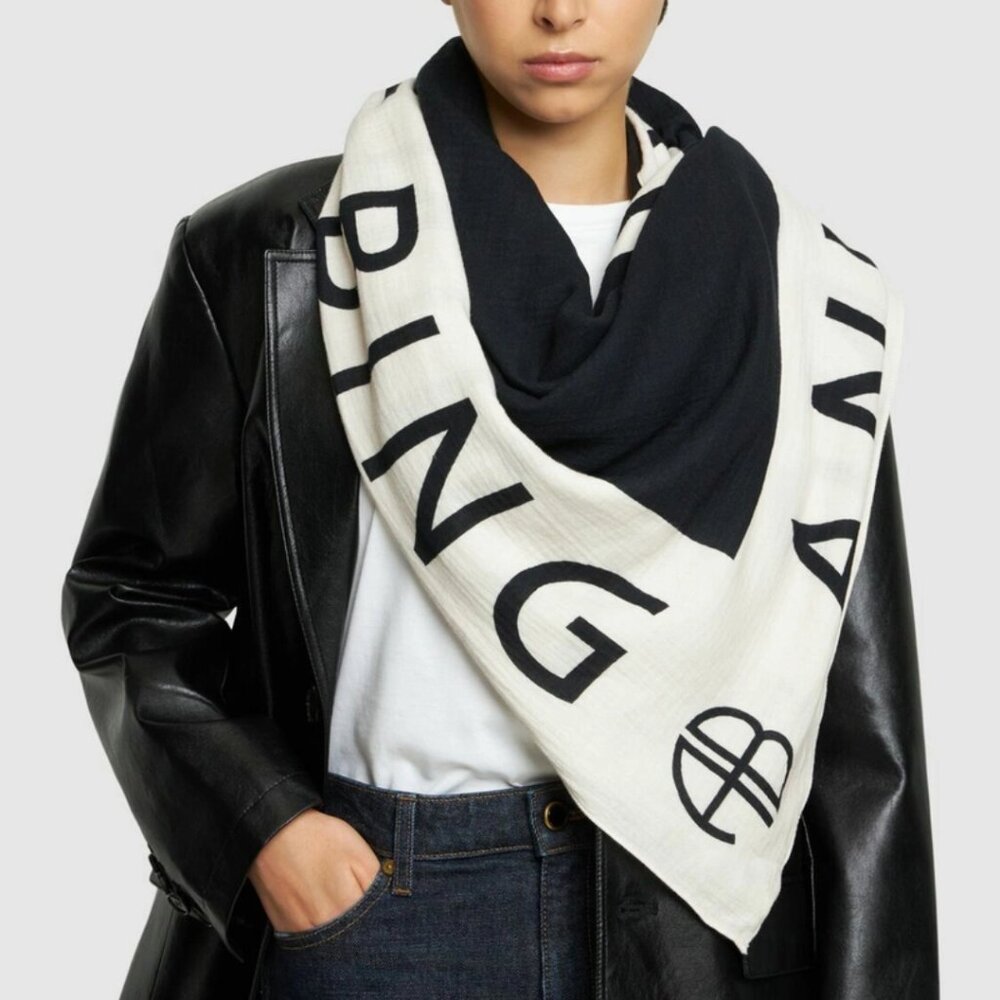 Anine Bing Large Scarf "NEW"